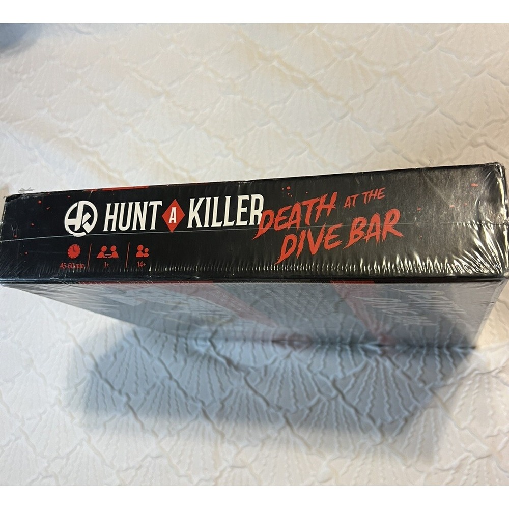 Hunt A Killer Murder Mystery Death At The Dive Bar Board Game BRAND NEW SEALED - Picture 3 of 3